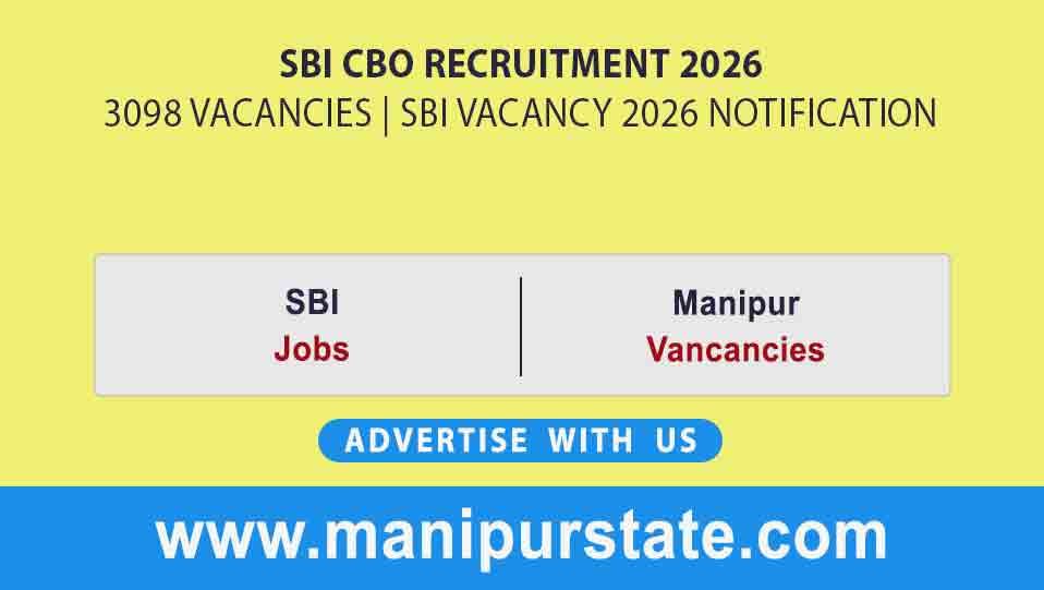 SBI CBO Recruitment 2026