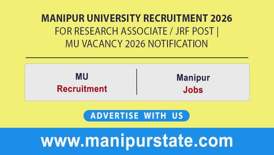 Manipur University Recruitment 2026